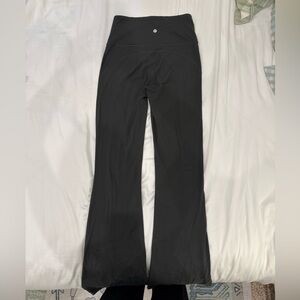 Lululemon Gray Flared Yoga Pants